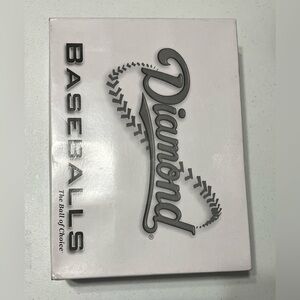 One dozen Diamond Sports Baseballs model DOL-DB1